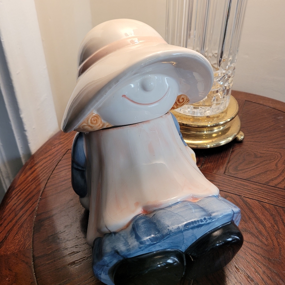 Ceramic Doll Cookie Jar